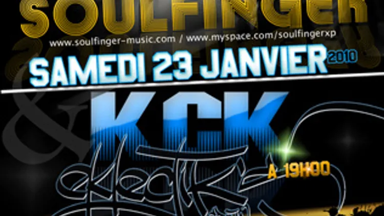 SOULFINGER EN CONCERT LE 23 JANVIER 2010 A PARIS