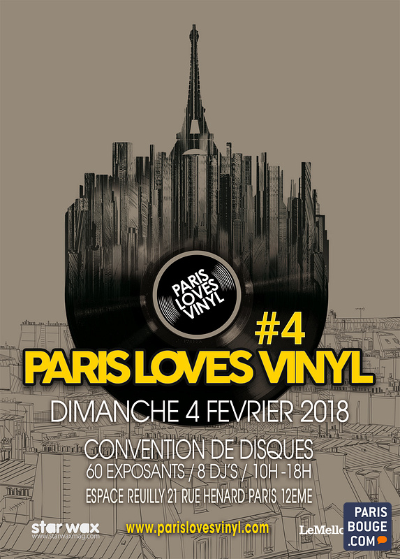 PARIS LOVES VINYL 4 ESPACE REUILLY 4 février 2018 PARIS LOVES VINYL 4 ESPACE REUILLY 4 février 2018
