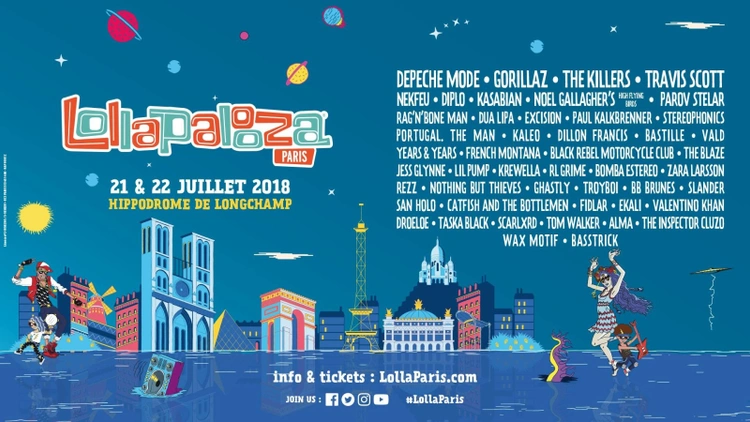 Lollapalooza Paris 2018