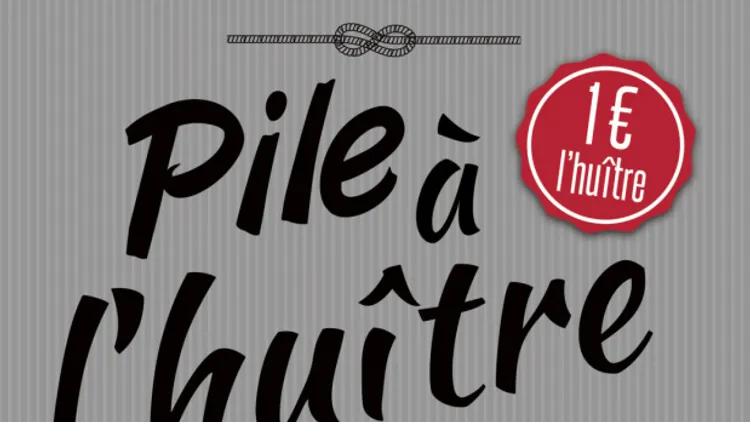 pile à l'huître