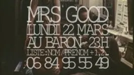 Mrs Good au Baron