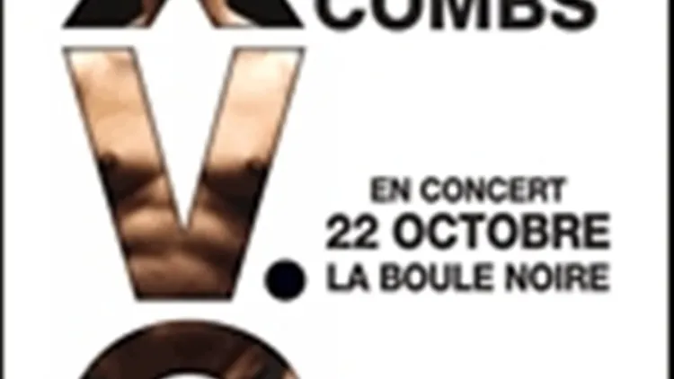 Xavier V. Combs en concert à La Boule Noire