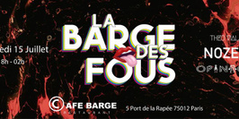 La Barge Des Fous - Cafe Barge