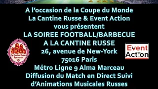 Soirée Football Barbecue