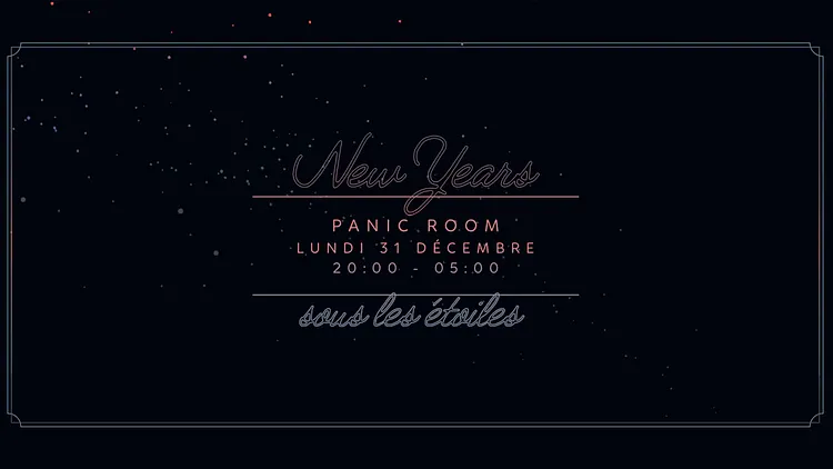 New Years sous les étoiles