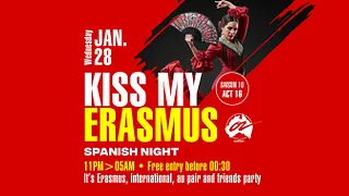 Kiss my Erasmus @ Café OZ