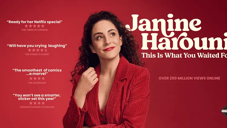 Janine Harouni à l'Apollo Théâtre à Paris avec This Is What You Waited For