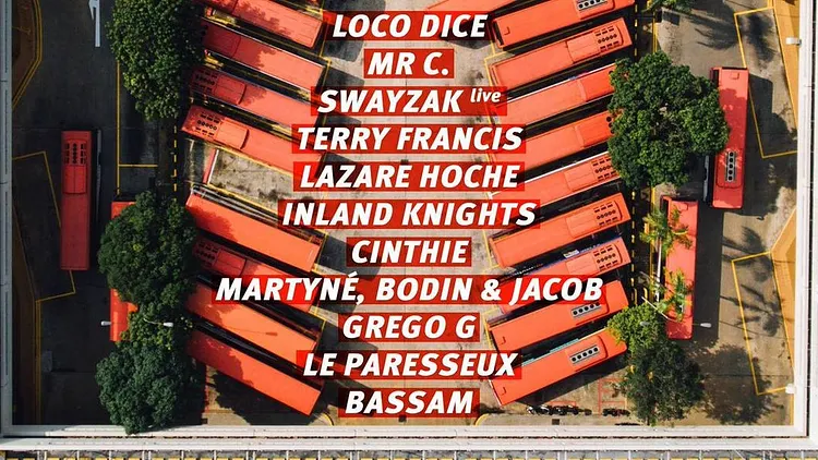 Concrete w/ Loco Dice x Mr C. x Swayzak Live x Terry Francis x Lazare Hoche