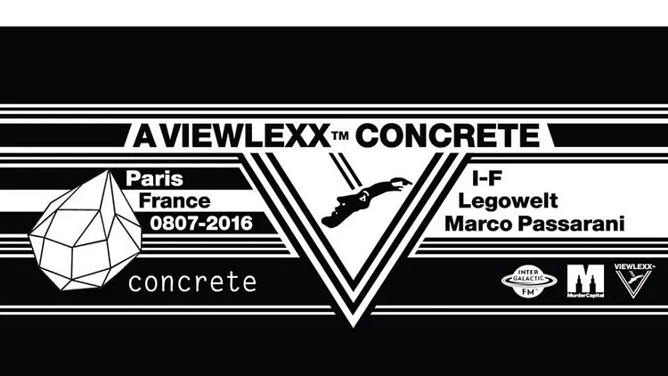 Concrete invites Viewlexx: Legowelt / I-F / Marco Passarani / Antinote: Zaltan & D.K.