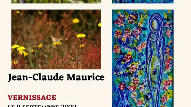 Exposition en Duo: Claire Cybelle et Jean-Claude Maurice à la Galerie Beauté du Matin Calme