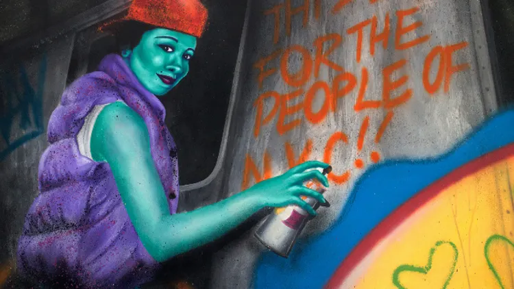 Expo LE PRESSIONNISME, LES CHEFS-D'OEUVRE DU GRAFFITI SUR TOILE