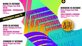 Festival de jazz vocal international - Voicingers On Tour France