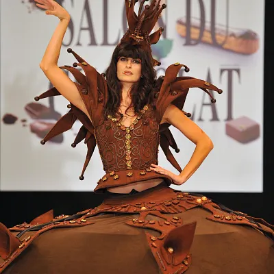 Un défilé à croquer au salon du chocolat
