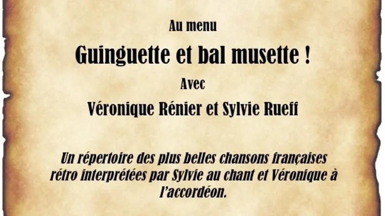 Guinguette et bal musette!