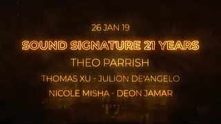 Annulé ! T7 : Theo Parrish presents Sound Signature 21 Years