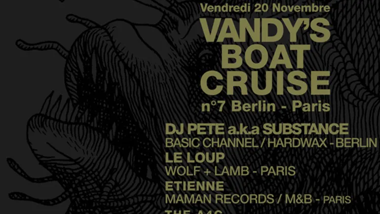 Vandy's Boat Cruise # 7 @ Batofar