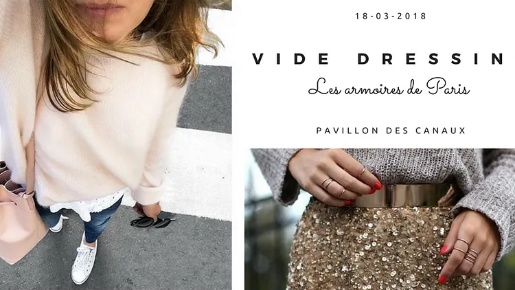 Les armoires de Paris : Vide Dressing au Pavillon des Canaux