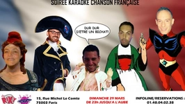Soirée karaoké spéciale chansons Françaises