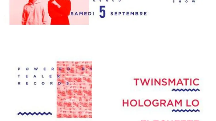 Tealer Sneakerness Party : Twinsmatic - Hologram Lo' - Flechette - Vanderkush