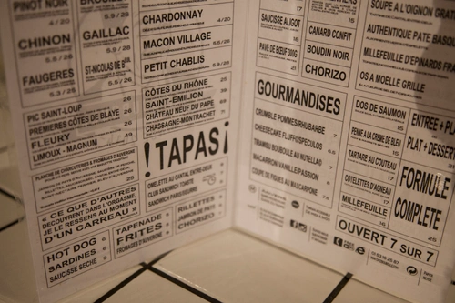 Chez Bouboule Restaurant Bar Paris