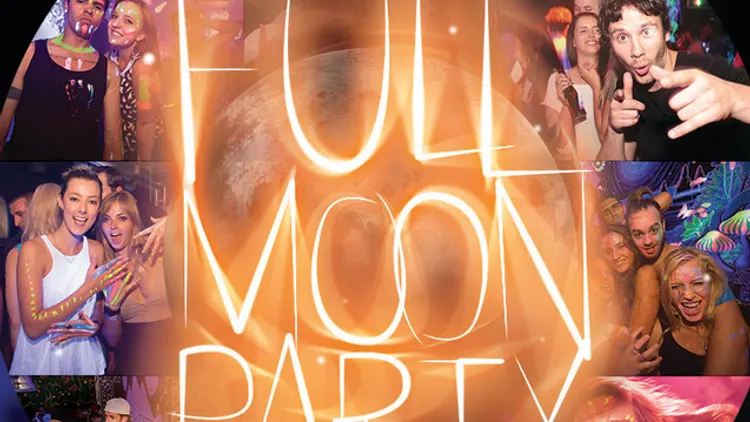 Paris New year's eve: Full Moon Party