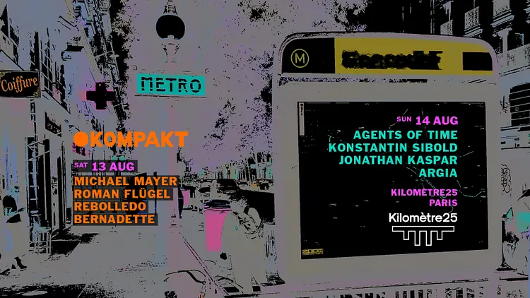 Kompakt x Kilomètre25 : Agents Of Time, _ Jonathan Kaspar & Argia