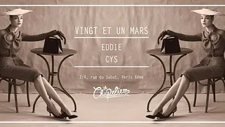 Le Chapelier avec Eddie et Cys