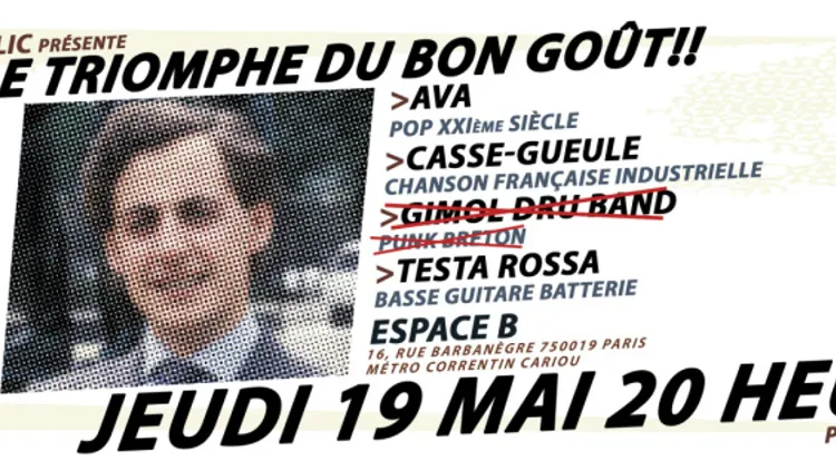 AVA+CASSE GUEULE+TESTA ROSSA