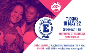 TUESDAY ERASMUS IN PARIS