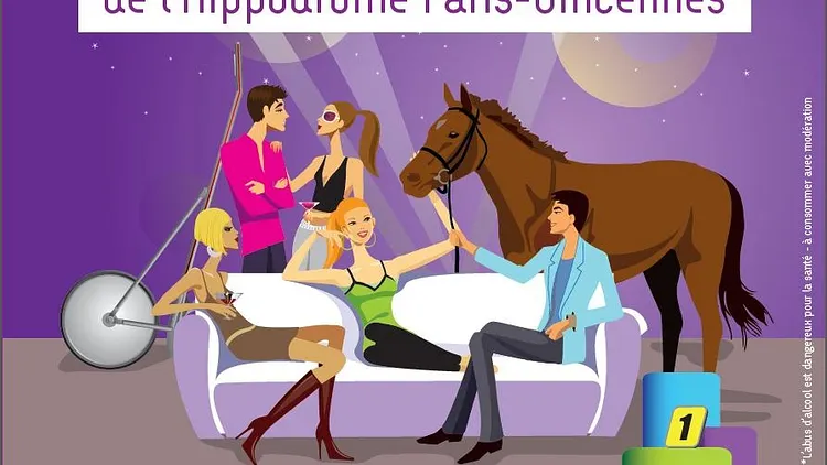 After work à l'Hippodrome Paris-Vincennes  spéciale Ma bonne Etoile.