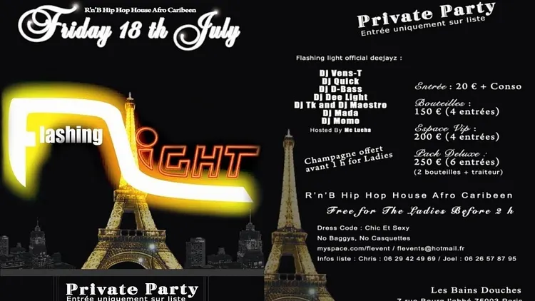 Flashing Lights Private Party