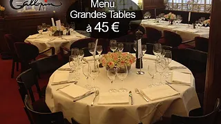 Vos Grandes Tables avec le meilleur de la Cuisine Bourgeoise Française pour 45 € !