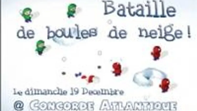 Bataille De Boules De Neige #2