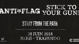ANTI-FLAG + STICK TO YOUR GUNS + STRAY FROM THE PATH