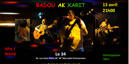 Badou ak Xarit en concert!