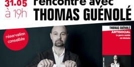 Rencontre-dédicace avec Thomas Guénolé