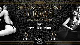 Opening WE La Javanaise