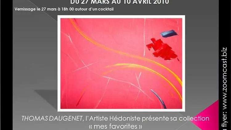 Thomas DAUGENET expo Peintures Favorites