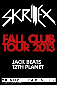 Skrillex Fall Club Tour 2013