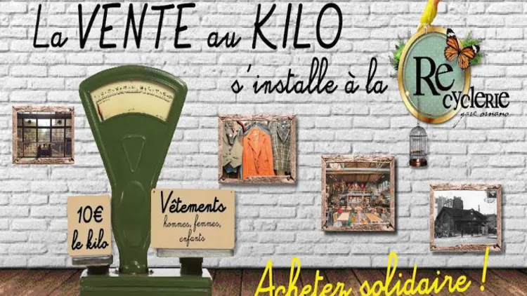 Vente au Kilo Emmaüs Alternatives à La Recyclerie