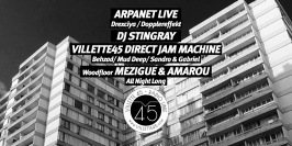 Concrete [Villette45]: Arpanet, Dj Stingray, Mézigue, Amarou