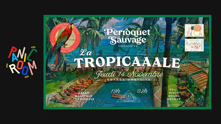 Perroquet Sauvage Soundsystem présente La Tropicaaale