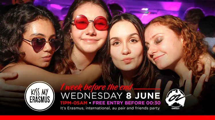 KISS MY ERASMUS @ CAFÉ OZ