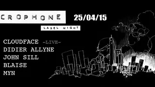 Syncrophone Label Night : Cloudface (live)