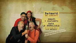 Bernard en concert