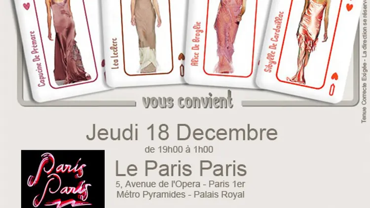 After Work JeudiOnly au Paris Paris