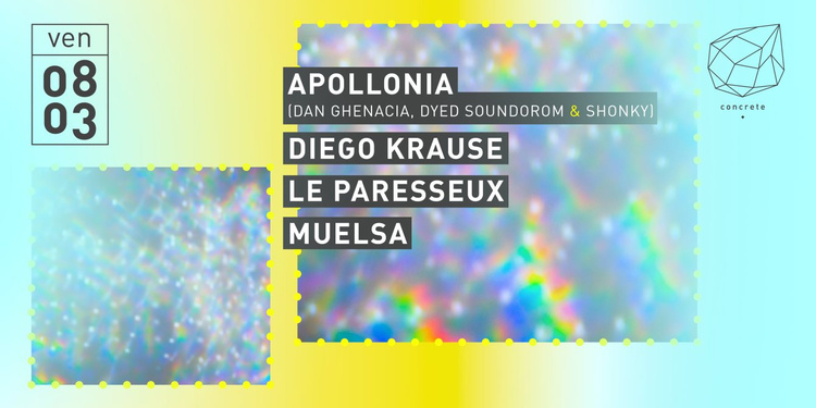 Concrete: Apollonia, Diego Krause, Le Paresseux, Muelsa