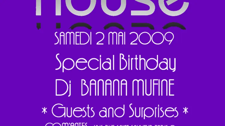 sO hOuse Party "Special Banana Mufine B-Day !"