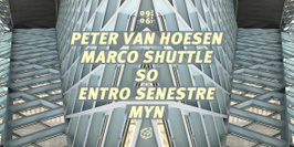 Concrete: Peter Van Hoesen, Marco Shuttle, So, Entro Senestre