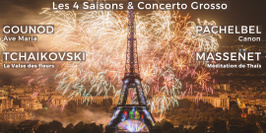 Concert du nouvel an à Paris : Vivaldi, Pachelbel, Massenet